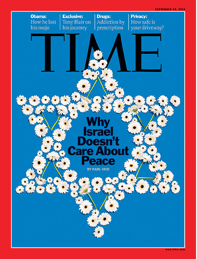 The cover of September 13th's issue of Time Magazine